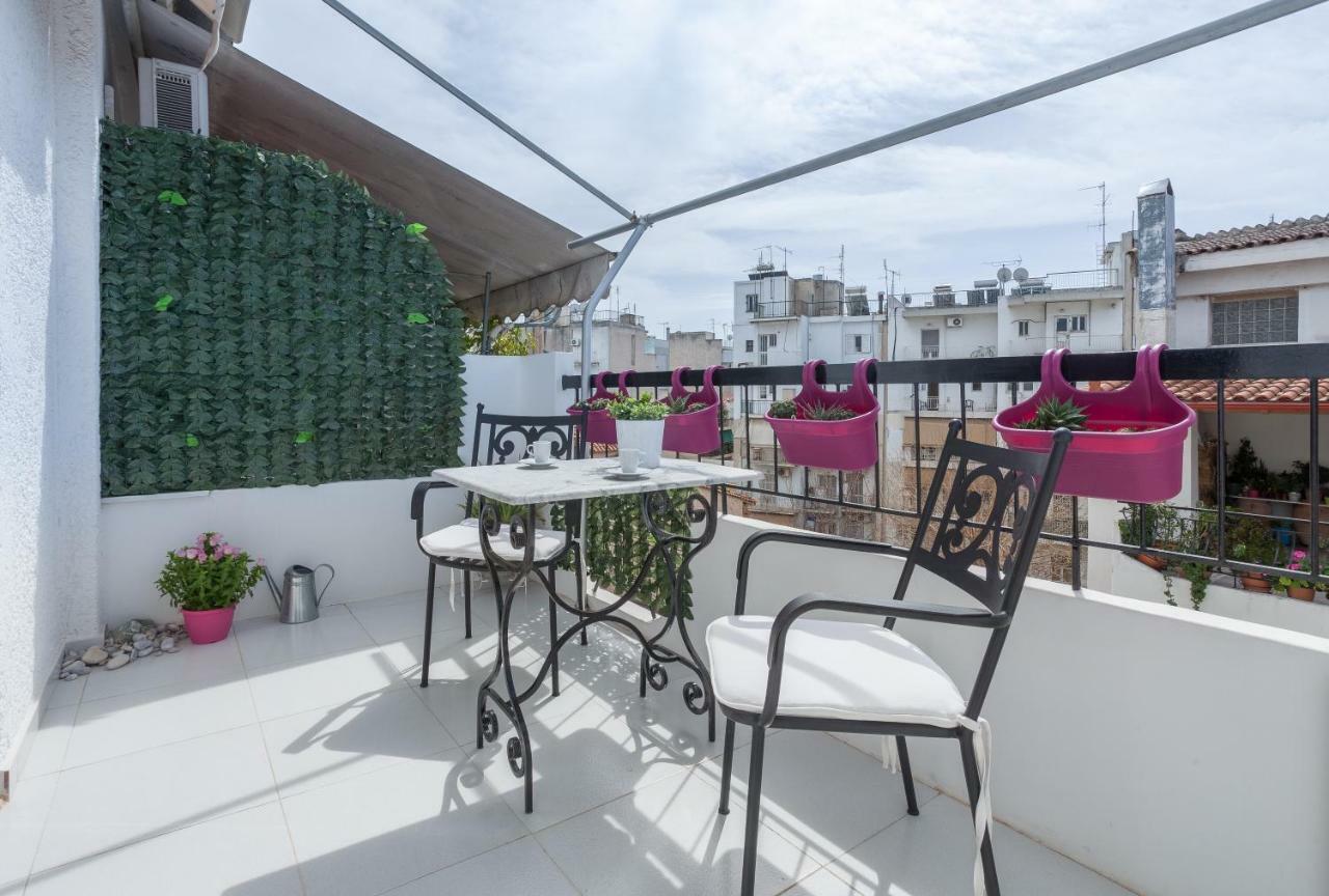Athens Cozy Gem 2Br Apt - 200Mbps - 10 Min To Acropolis By Subway Exteriör bild