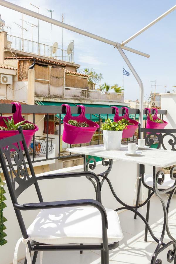 Athens Cozy Gem 2Br Apt - 200Mbps - 10 Min To Acropolis By Subway Exteriör bild
